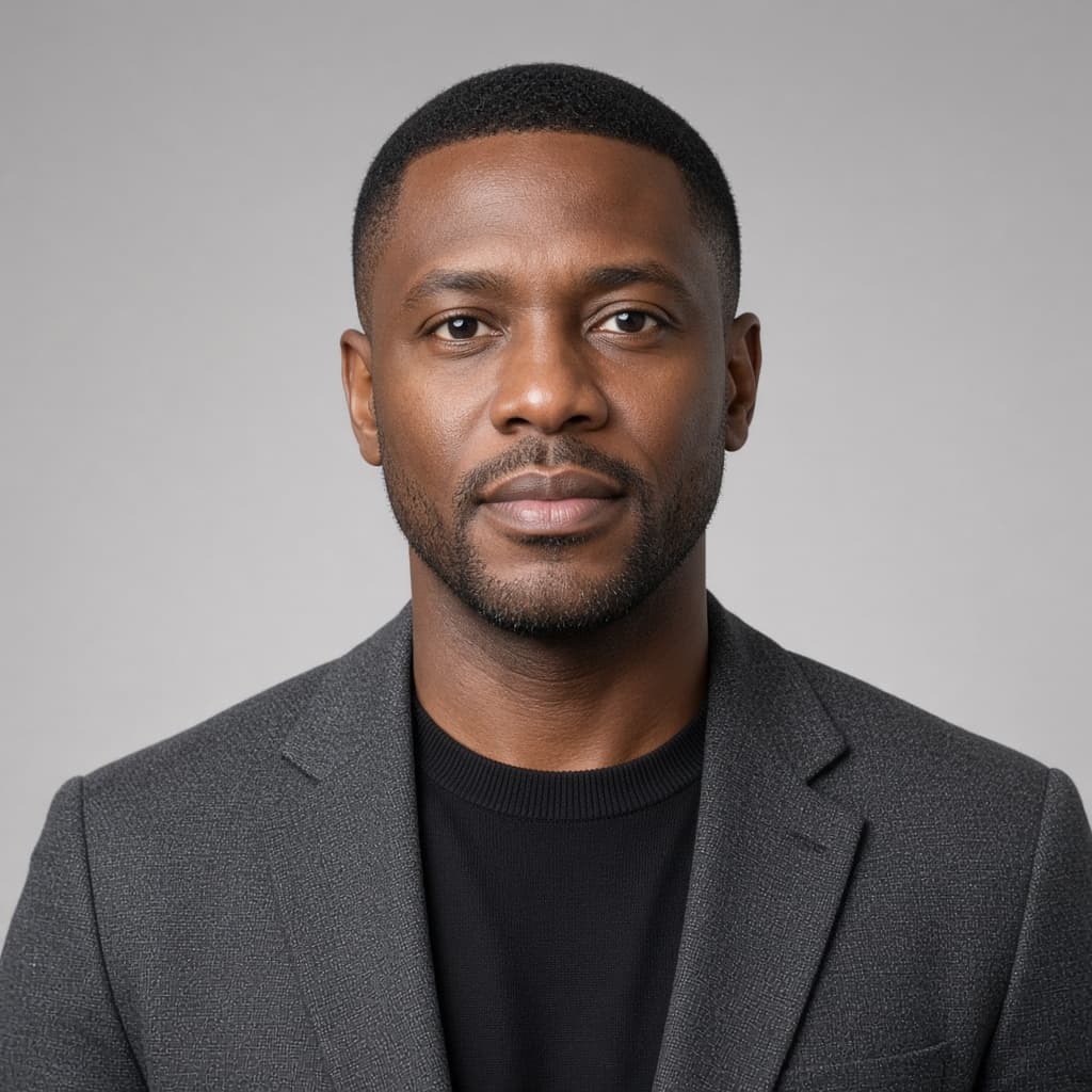 Portrait of Rafael Okonkwo, Chief Technology Officer of Ascendedly